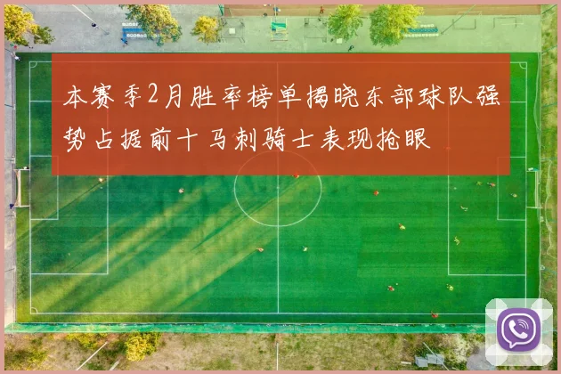 本赛季2月胜率榜单揭晓东部球队强势占据前十马刺骑士表现抢眼